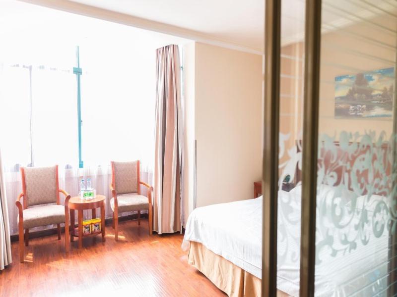 Greentree Inn Jiangsu Suzhou Kunshan High Speed Rail Station Hengshan Road Express Hotel Ngoại thất bức ảnh