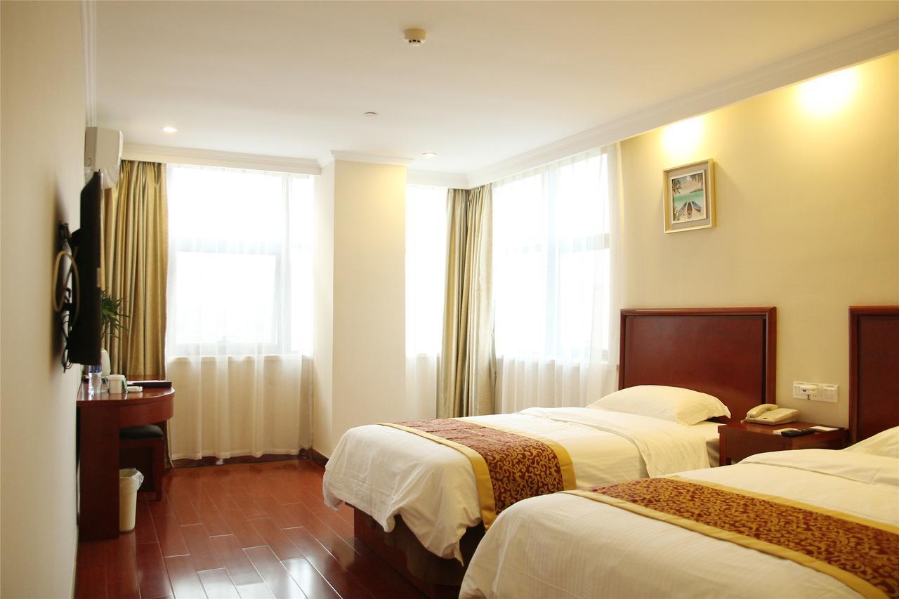 Greentree Inn Jiangsu Suzhou Kunshan High Speed Rail Station Hengshan Road Express Hotel Ngoại thất bức ảnh