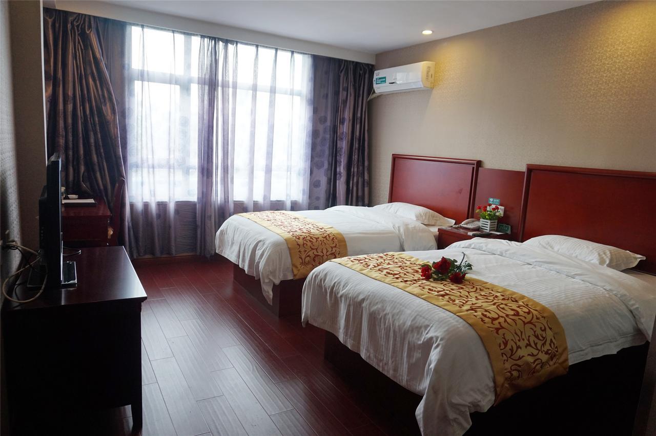Greentree Inn Jiangsu Suzhou Kunshan High Speed Rail Station Hengshan Road Express Hotel Ngoại thất bức ảnh