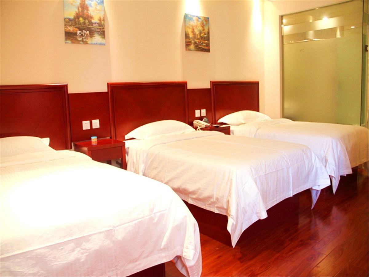 Greentree Inn Jiangsu Suzhou Kunshan High Speed Rail Station Hengshan Road Express Hotel Ngoại thất bức ảnh