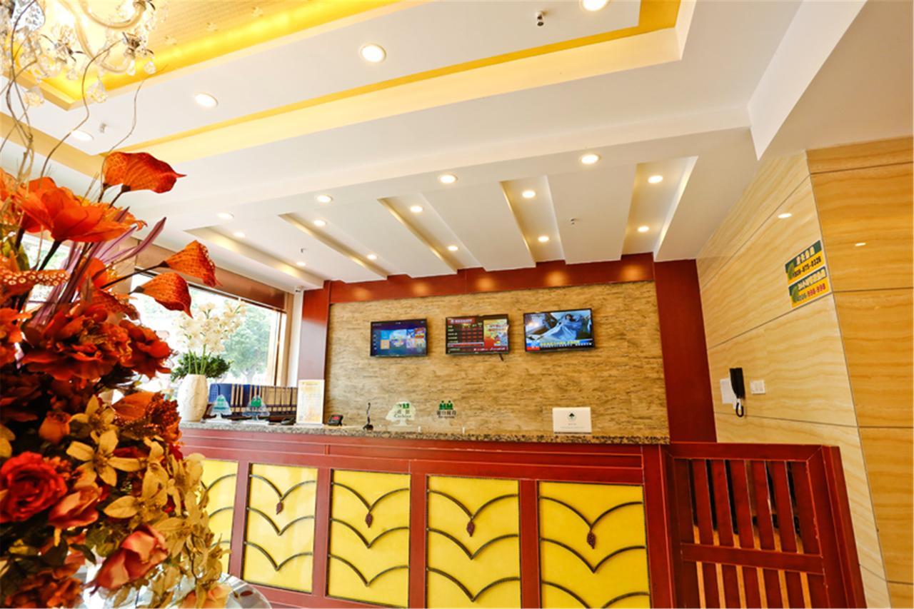 Greentree Inn Jiangsu Suzhou Kunshan High Speed Rail Station Hengshan Road Express Hotel Ngoại thất bức ảnh