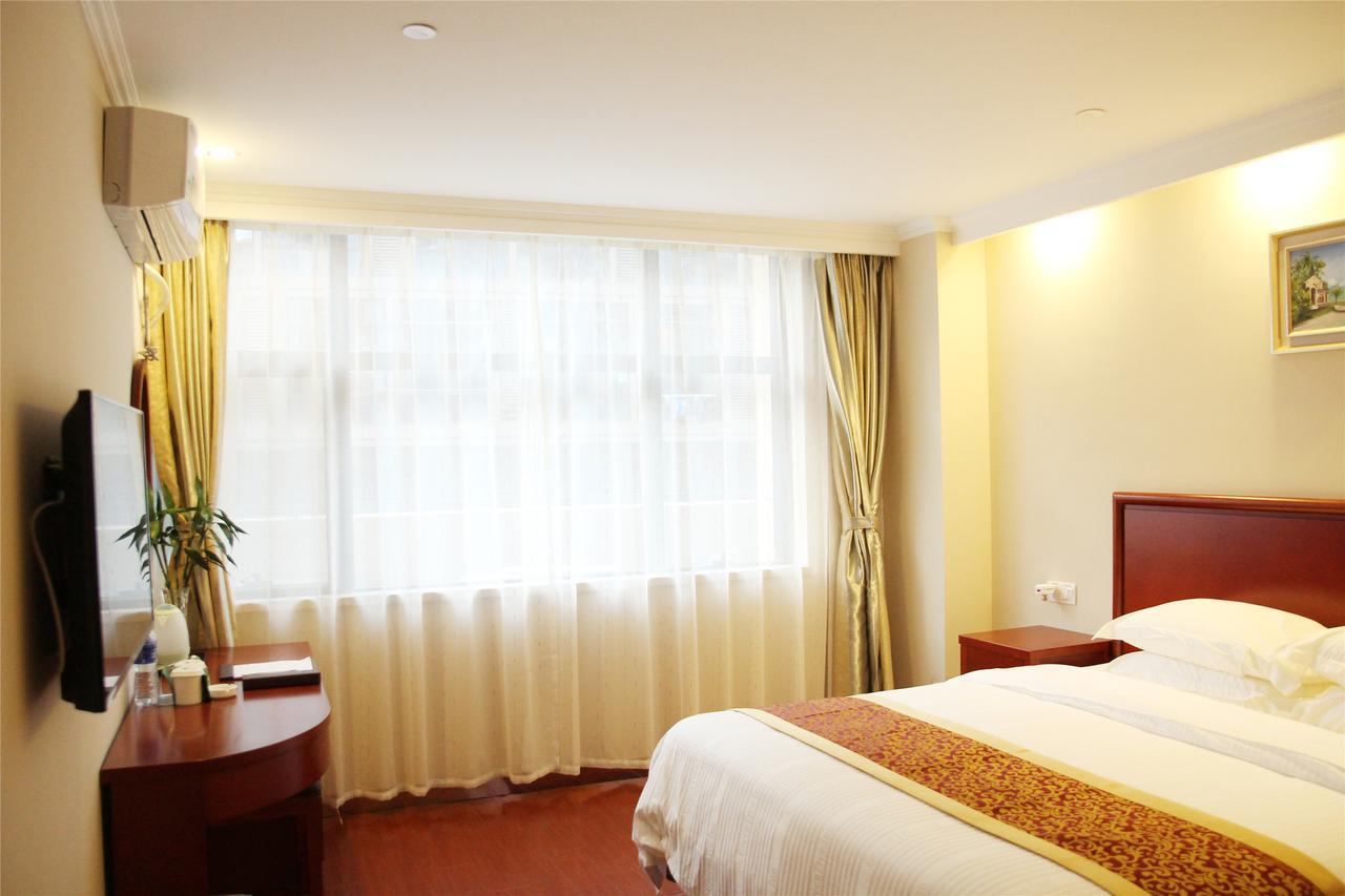 Greentree Inn Jiangsu Suzhou Kunshan High Speed Rail Station Hengshan Road Express Hotel Ngoại thất bức ảnh