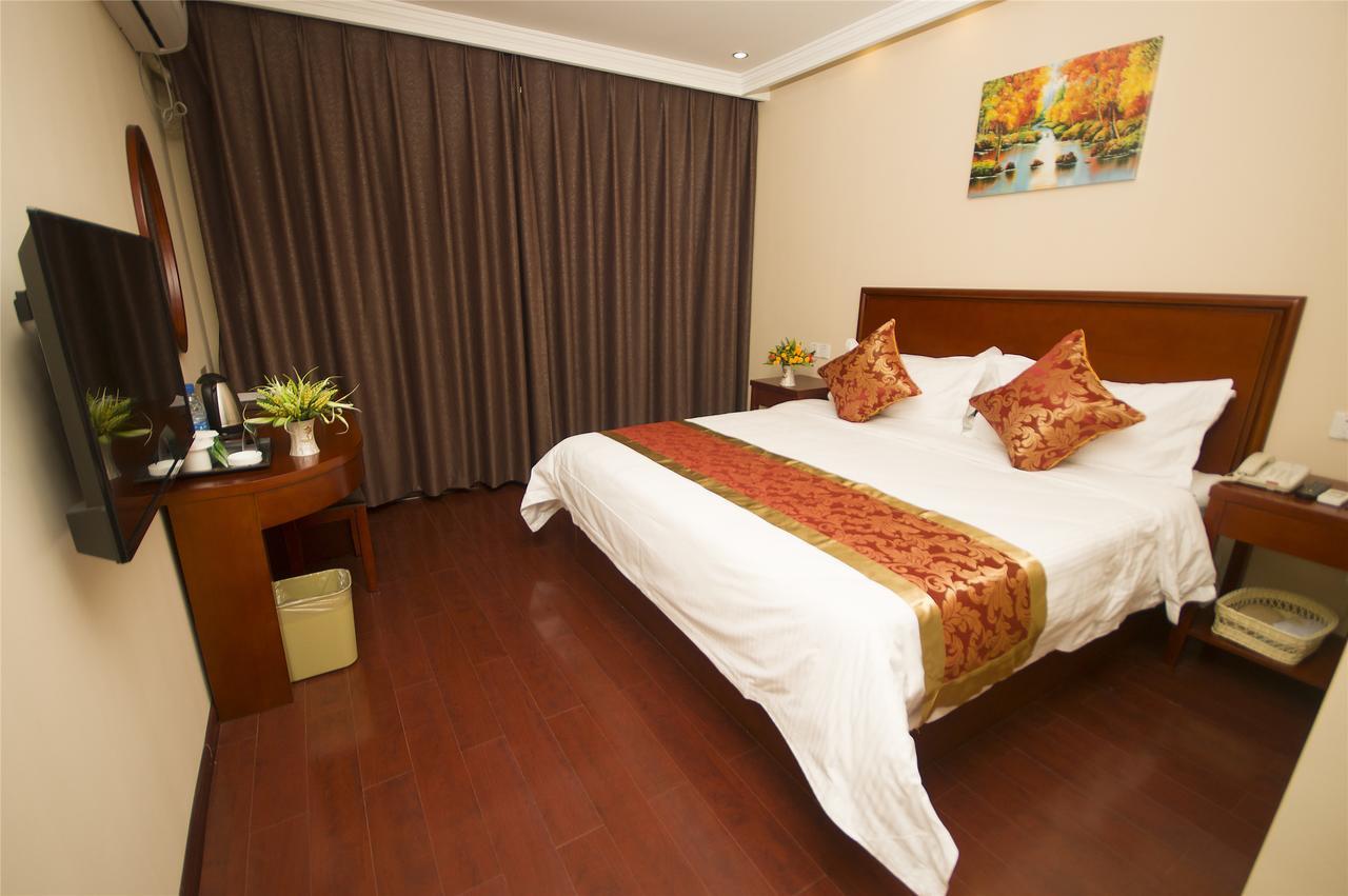 Greentree Inn Jiangsu Suzhou Kunshan High Speed Rail Station Hengshan Road Express Hotel Ngoại thất bức ảnh